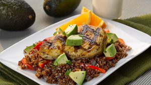 Chicken-and-avocado-quinoa