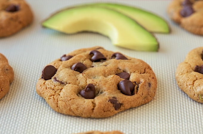 avocado cookies