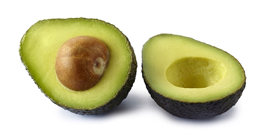 California Avocado cut in half