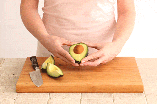 peel avocado